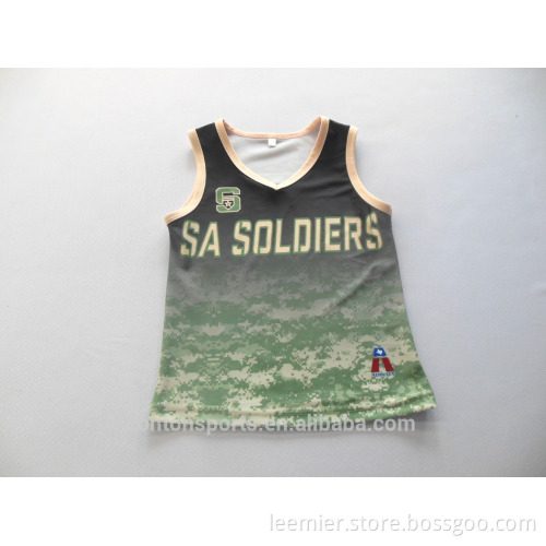 Men's custom logo gym stringer singlet